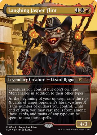 Laughing Jasper Flint (044) Foil - Secret Lair Showdown