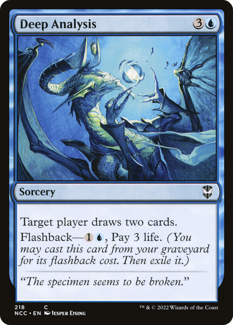 Deep Analysis (218) - New Capenna Commander