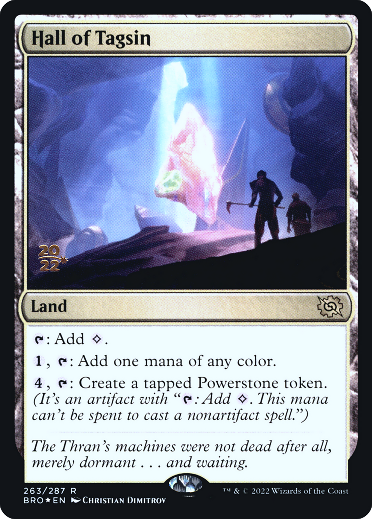 Hall of Tagsin (263s) Foil - The Brothers' War Promos