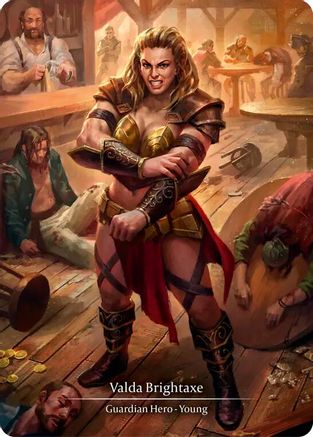 Valda Brightaxe (Marvel) (MPG002) Cold Foil - Mastery Pack Guardian