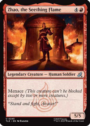 Zhao, the Seething Flame (245) - Avatar: The Last Airbender: Eternal-Legal
