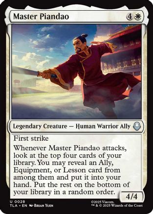 Master Piandao (028) - Avatar: The Last Airbender