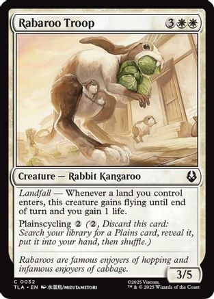 Rabaroo Troop (032) Foil - Avatar: The Last Airbender