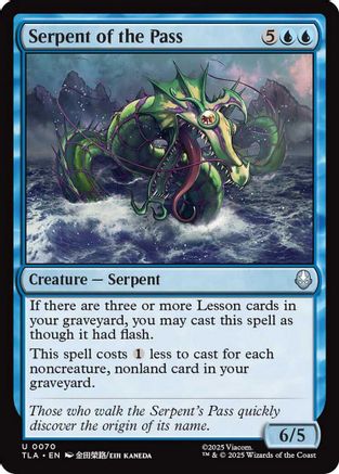 Serpent of the Pass (070) Foil - Avatar: The Last Airbender