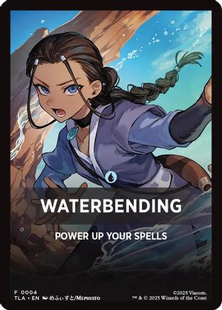 Waterbending Theme Card (004) - Avatar: The Last Airbender