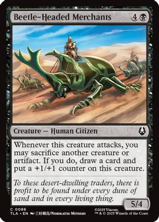Beetle-Headed Merchants (086) Foil - Avatar: The Last Airbender