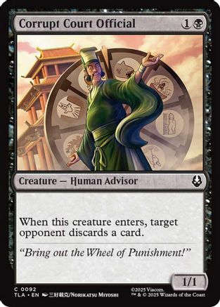 Corrupt Court Official (092) - Avatar: The Last Airbender