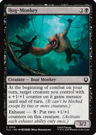 Hog-Monkey (104) Foil - Avatar: The Last Airbender