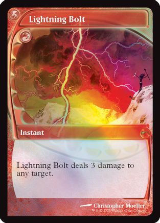 Lightning Bolt (Future Sight) (001) Foil - Secret Lair Drop Series