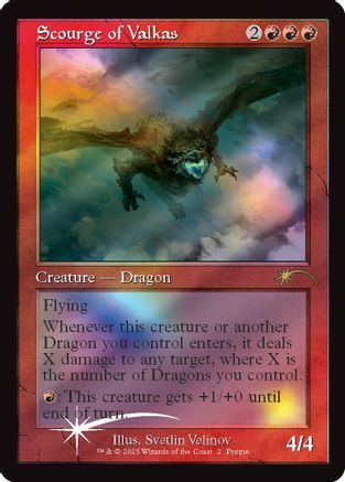 Scourge of Valkas (002) Foil - Secret Lair Drop Series