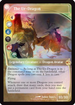 The Ur-Dragon (Future Sight) (003) Foil - Secret Lair Drop Series