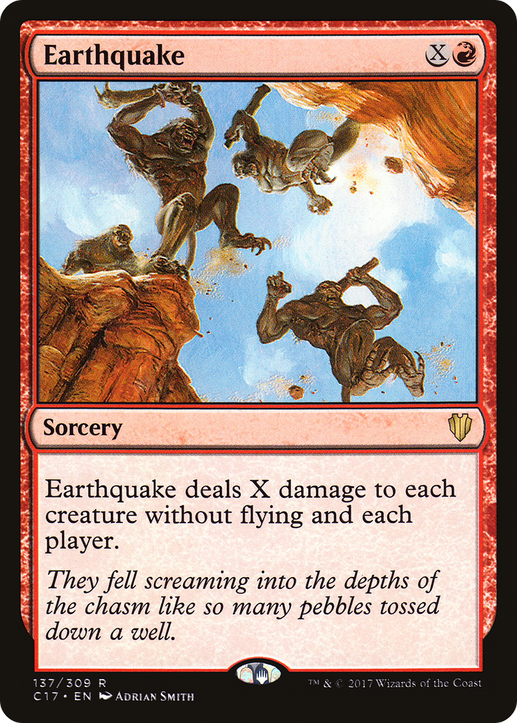 Earthquake (137) - Commander 2017