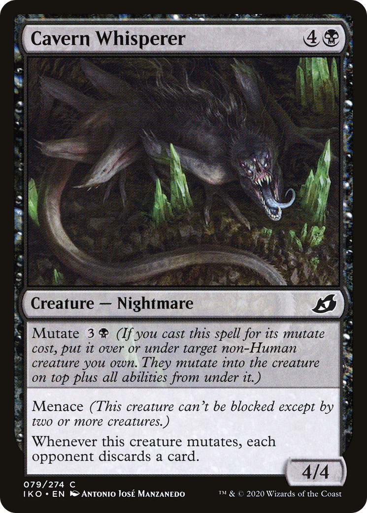 Cavern Whisperer (079) Foil - Ikoria: Lair of Behemoths