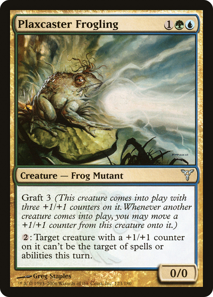 Plaxcaster Frogling (123) Foil - Dissension