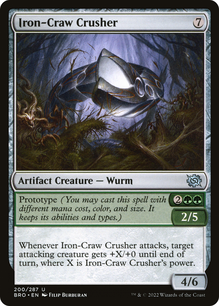 Iron-Craw Crusher (200) Foil - The Brothers' War