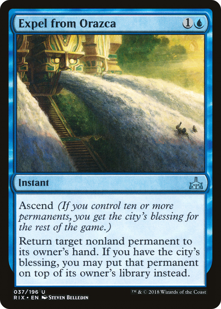 Expel from Orazca (037) - Rivals of Ixalan