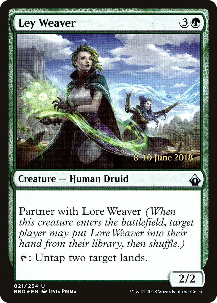 Ley Weaver (21s) Foil - Battlebond Promos