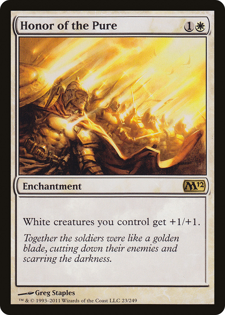 Honor of the Pure (023) Foil - Magic 2012