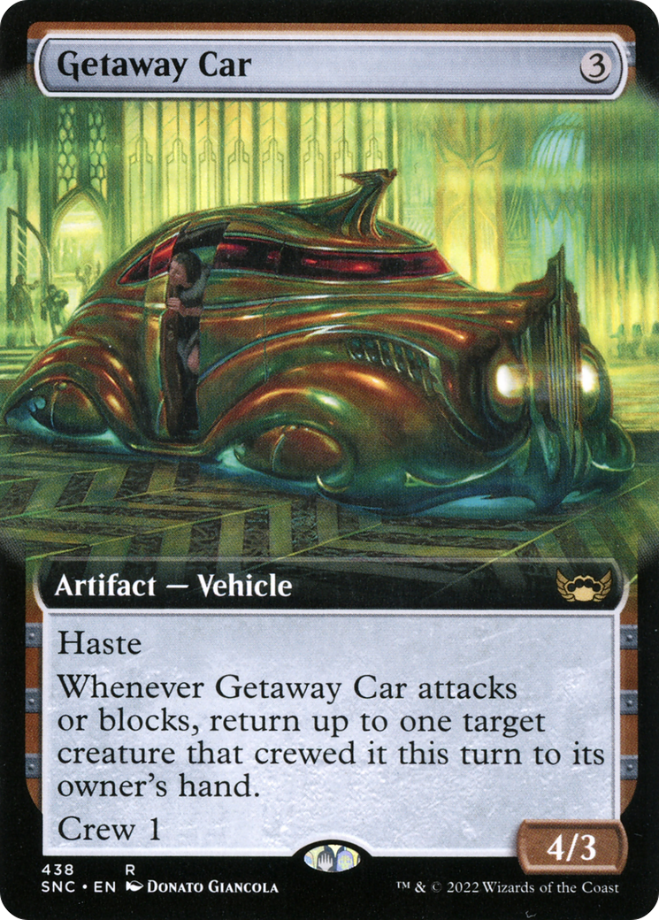 Getaway Car (Extended Art) (438) - Streets of New Capenna