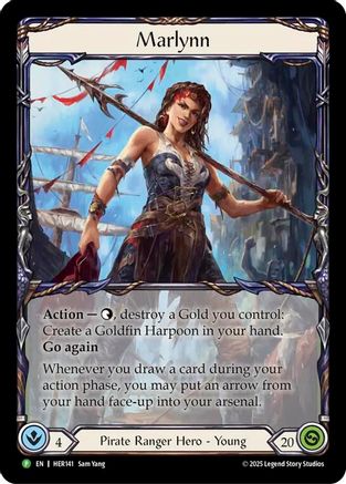 Marlynn (HER141) Rainbow Foil - FaB Promos