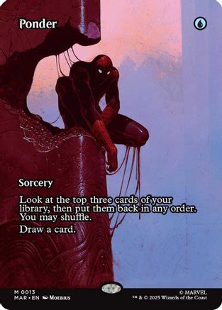 Ponder (Borderless) (013) - Marvel Eternal-Legal