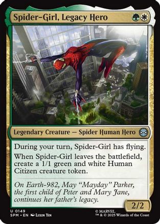 Spider-Girl, Legacy Hero (149) Foil - Marvel's Spider-Man