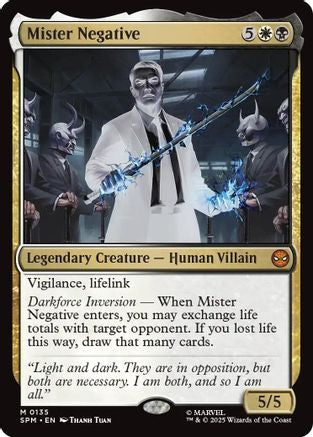 Mister Negative (135) Foil - Marvel's Spider-Man