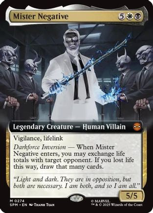 Mister Negative (Extended Art) (274) Foil - Marvel's Spider-Man