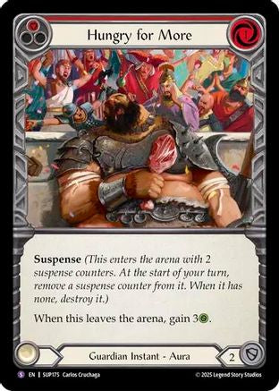 Hungry for More (SUP175) Rainbow Foil - Super Slam