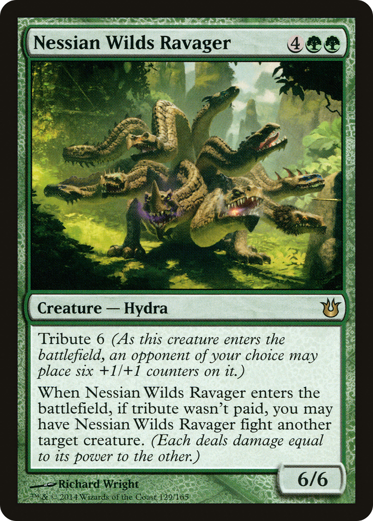 Nessian Wilds Ravager (129) Foil - Born of the Gods
