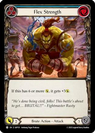 Flex Strength (Blue) (SUP151) - Super Slam