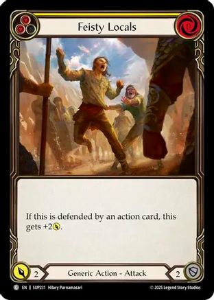 Feisty Locals (Yellow) (SUP231) - Super Slam