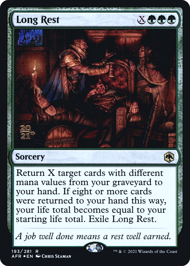 Long Rest (193) Foil - Adventures in the Forgotten Realms Promos