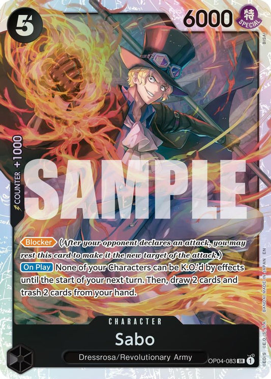 Sabo (Reprint) (OP04-083) Foil