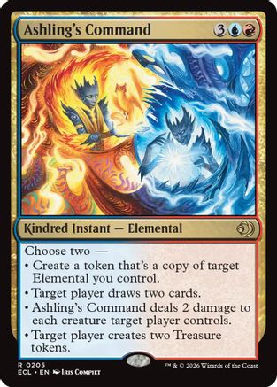 Ashling's Command (205) - Lorwyn Eclipsed
