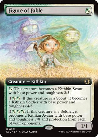 Figure of Fable (Extended Art) (372) Foil - Lorwyn Eclipsed