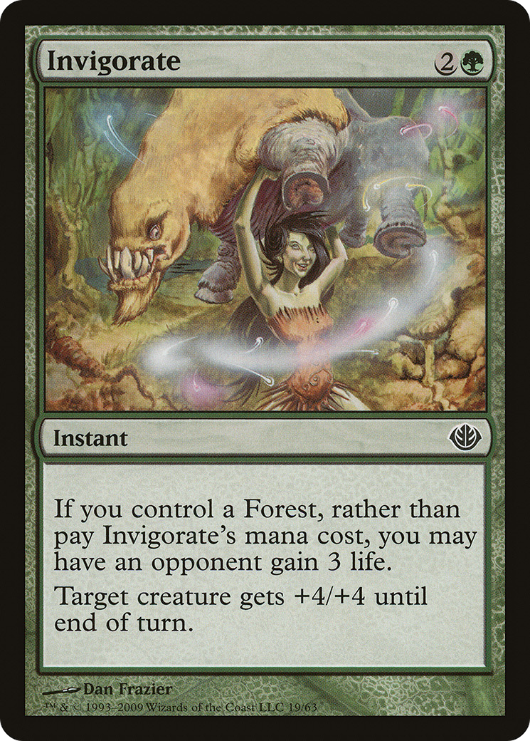 Invigorate (019) - Duel Decks: Garruk vs. Liliana