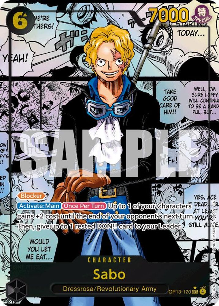Sabo (Manga) (OP13-120) Foil