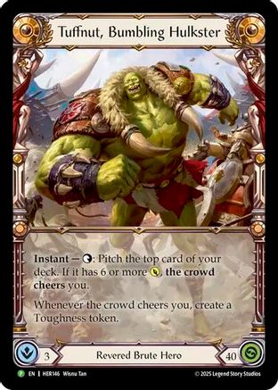 Tuffnut, Bumbling Hulkster (HER146_B) Rainbow Foil - FaB Promos