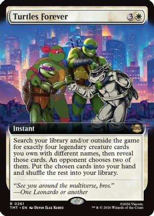 Turtles Forever (261) Foil - Teenage Mutant Ninja Turtles