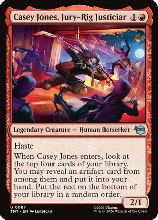 Casey Jones, Jury-Rig Justiciar (087) - Teenage Mutant Ninja Turtles