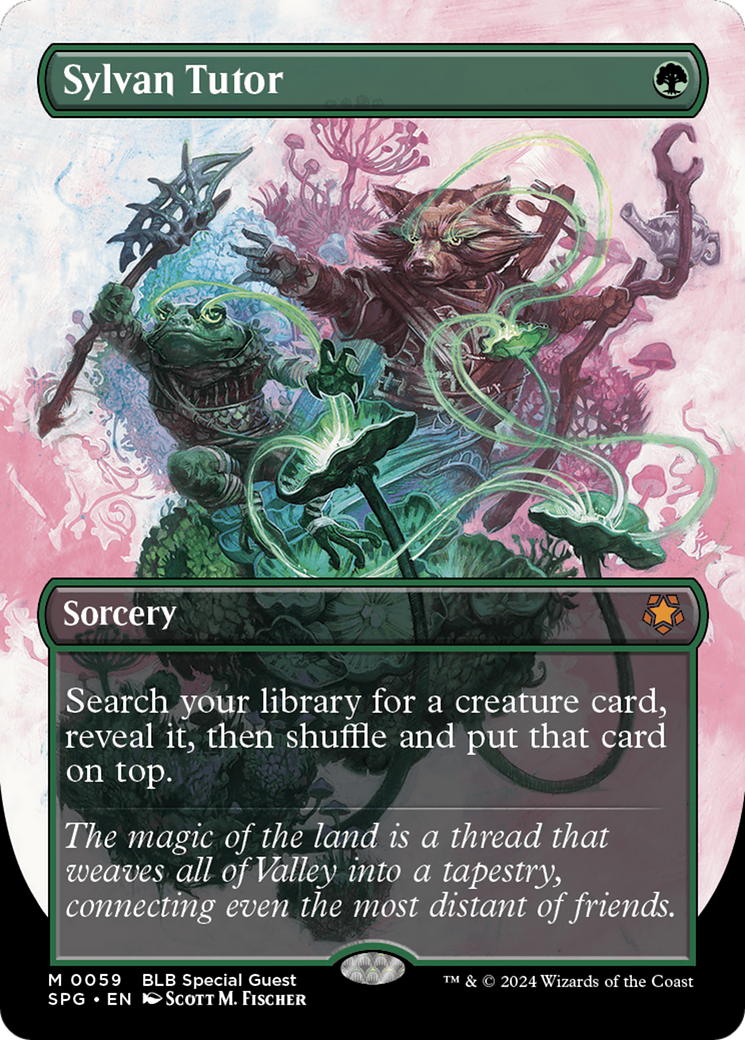 Sylvan Tutor (Borderless) (059) - Special Guests