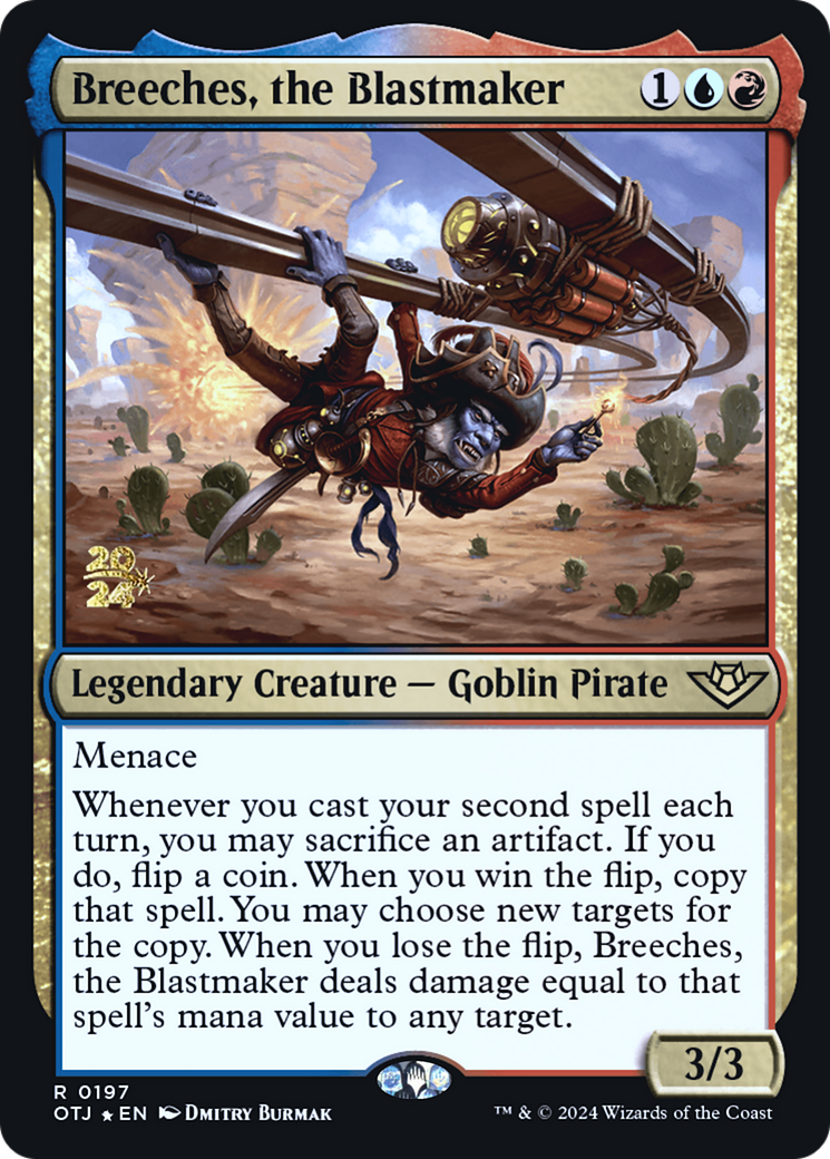 Breeches, the Blastmaker (197) Foil - Outlaws of Thunder Junction Promos