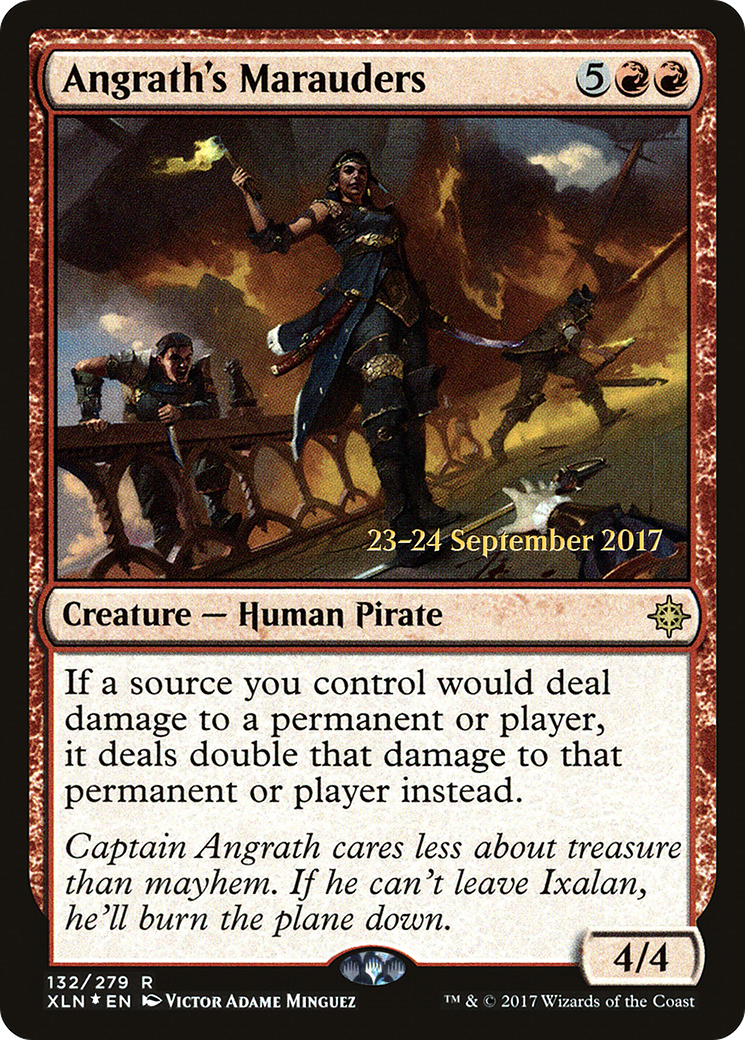 Angrath's Marauders (132) Foil - Ixalan Promos