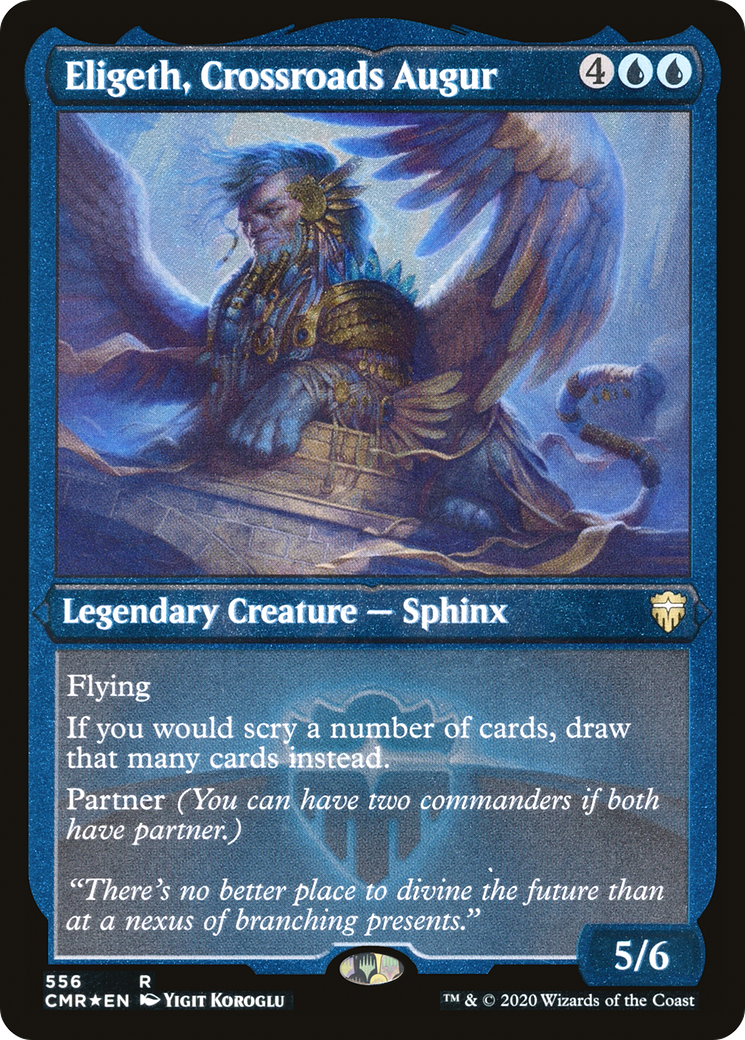Eligeth, Crossroads Augur (556) Etched - Commander Legends