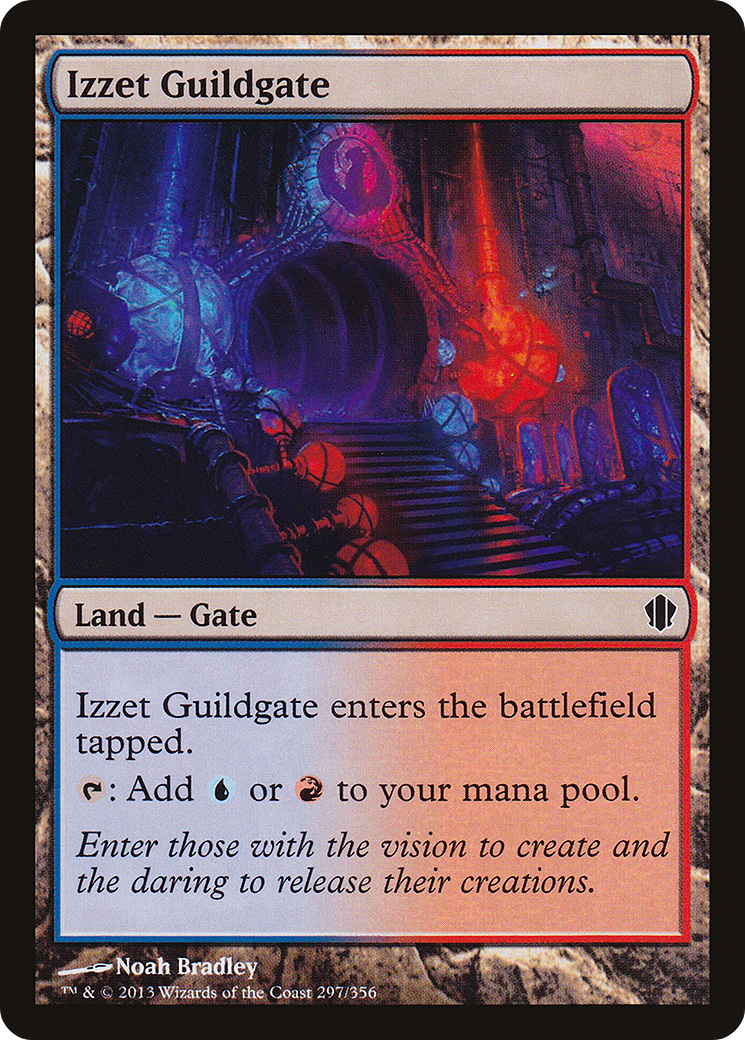 Izzet Guildgate (297) - Commander 2013