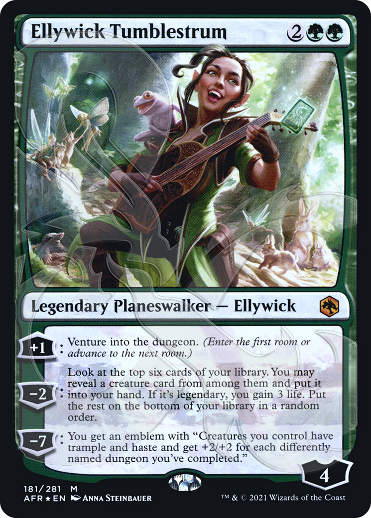 Ellywick Tumblestrum (181) Foil - Adventures in the Forgotten Realms Promos
