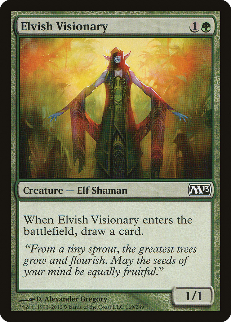 Elvish Visionary (169) - Magic 2013