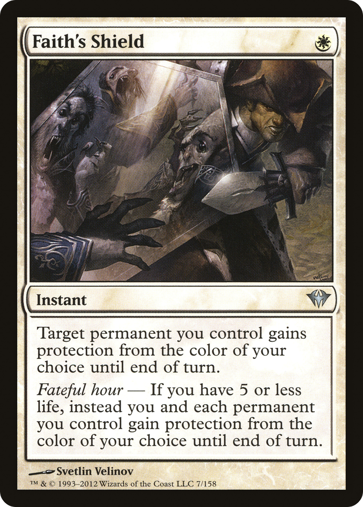 Faith's Shield (007) Foil - Dark Ascension