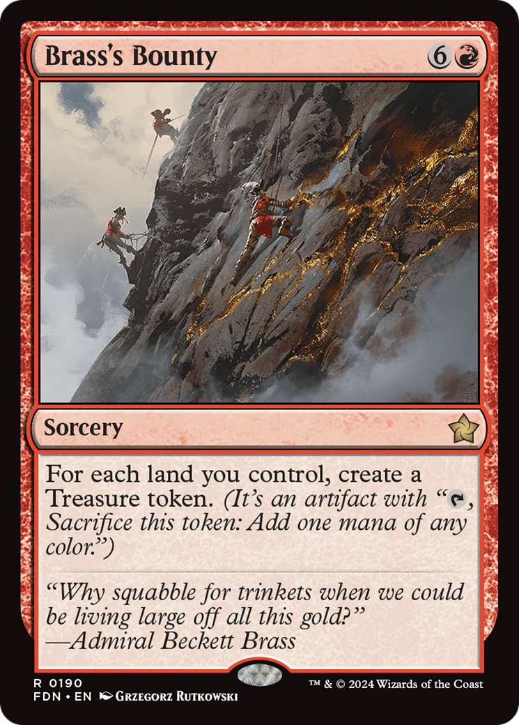 Brass's Bounty (190) - Foundations